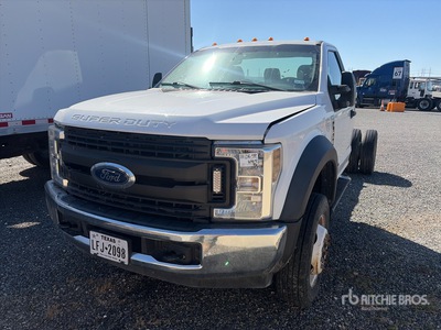 2018 Ford F-550 XL 4x2 Cab and Chassis (Inoperable)