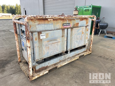 Lincoln Sam 400 400 A Skid-Mounted Stick Engine Driven Welder