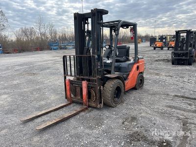 2021 Toyota 8FDU32 6020 lb Pneumatic Tire Forklift