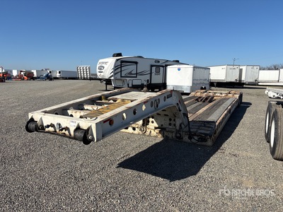 2001 Cozad 16-Wheel Expandable Axle Removable Gooseneck Remorque Surbaissée