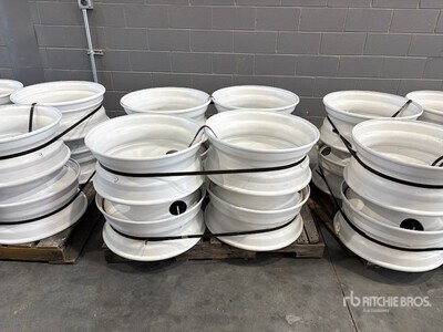 Quantity of (8) 11R22.5 Wheels