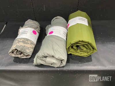 (21) Self-Inflating Sleeping Mats, (37) Sleeping Bags & Assorted Items