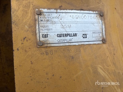 1997 Cat D5M Apripista cingolato