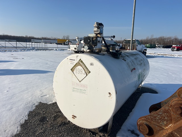 Highland Tank 1000 gal Skid Mounted Steel Diesel Fuel Tank Highland Tank 1000 gal Skid Mounted Steel Diesel Fuel Tank