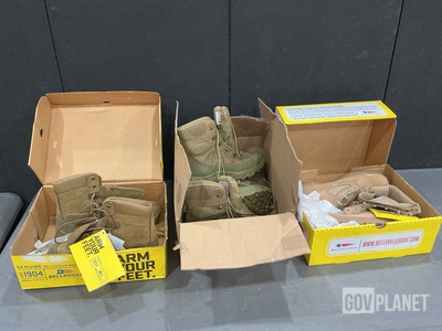 (52) Pairs of Combat Boots & (17) Pairs of Men's Boots