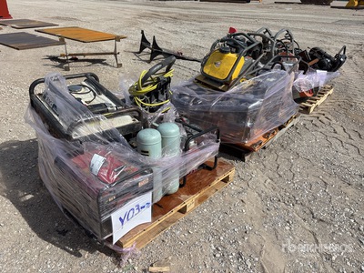 Quantity of (3) Pallets of Contractor Tools