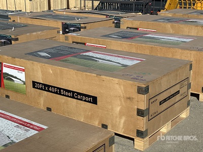 2026 SUNTOP SC2040A 20 ft x 40 ft Carport (Unused)