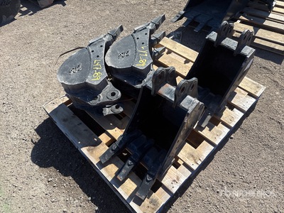 Quantity of (4) Yanmar 13 in Digging Excavator Bucket - Fits Yanmar A-T12-V15BK (Unused)
