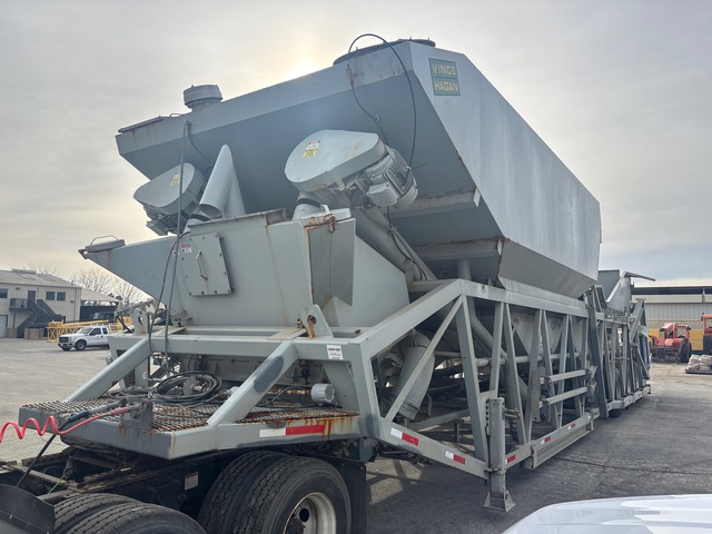 2023 Vince Hagan HT10400D Portable Concrete Batch Plant 2023 Vince Hagan HT10400D Portable Concrete Batch Plant