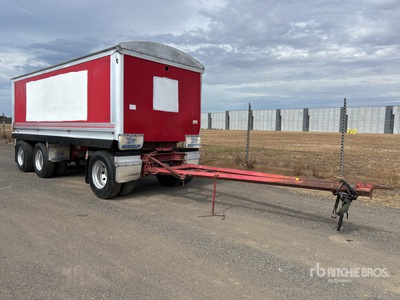 2010 Hercules 6.3 m Super Dog مقطورة للتفريغ الخلفي