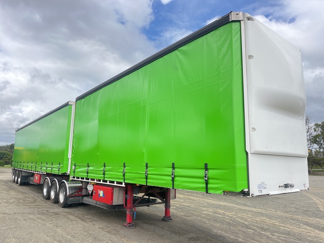 2023 Austate Tri/A B-Double Combination Tautliner Trailer