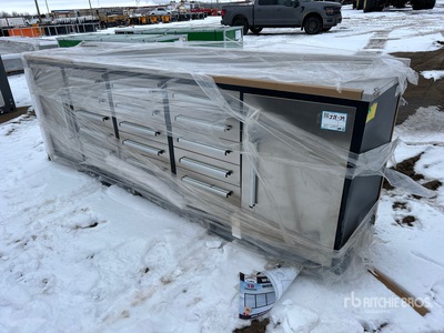 2026 Suihe NWB-18DS-2B -10 9 ft 4 in 18-Drawer Établi de travail (Unused)