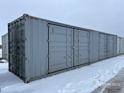2025 40 ft High Cube Multi-Door Storage Container