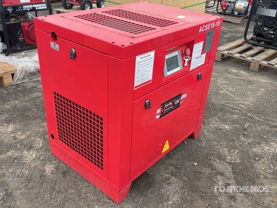 Multiquip 35 cfm Skid-Mounted Electric 10 hp Screw Air Compressor (Unused)