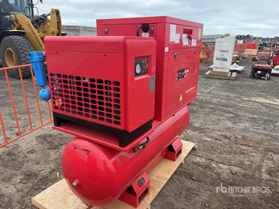 2025 Multiquip 67 cfm Skid-Mounted Electric 15 hp Screw Air Compressor (Unused)