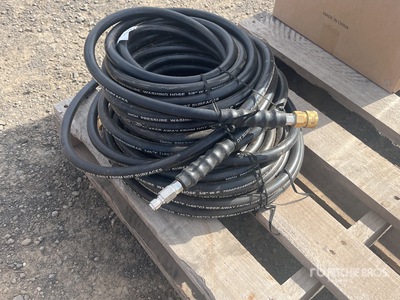 Quantity of (2) Multiquip 7000 psi 15 m High Pressure Water Hose (Unused)