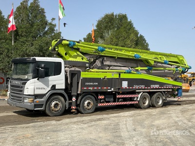 2020 Zoomlion 56X-6RZ - ZLJ5441THBSE 56 m on 2020 Scania P420 8x4 Twin-Steer شاحنة مضخة الخرسانة