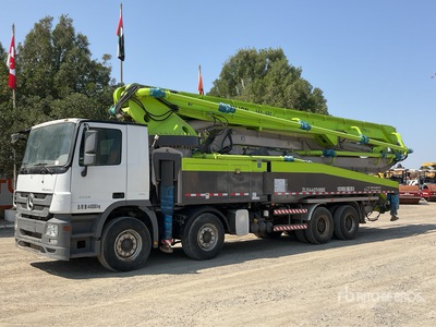2019 Zoomlion 56X-6RZ - ZLJ5440THBBE 56 m on 2019 Mercedes-Benz Actros 4141E5 8x4 Twin-Steer Betonpumpenwagen