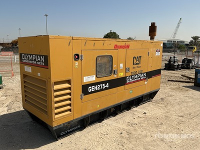 2012 Olympian Geh275-4 275 kVA Skid-Mounted Generator Set (Inoperable)