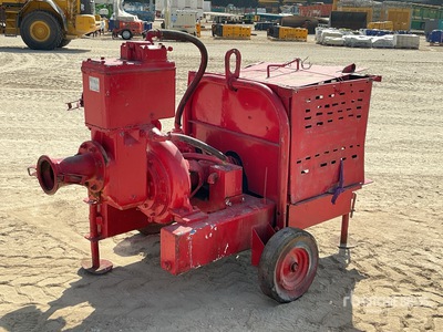Trailer-Mounted Water Pump