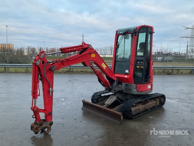 2017 Yanmar VIO 25 CR Mini Excavator