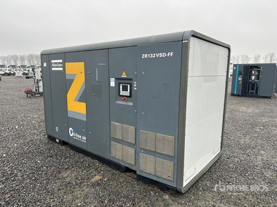 2019 Atlas Copco ZR 132 VSD-FF Air Compressor