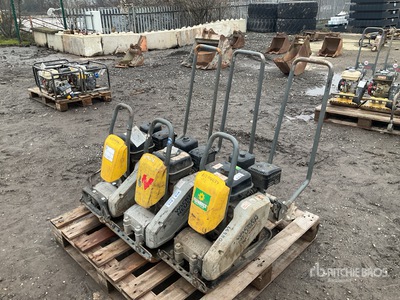 Quantity of (3) Wacker Neuson Vibratory Plate Compactor