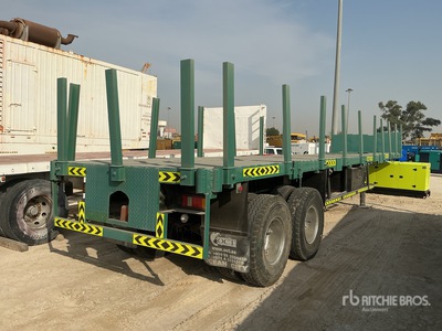 1975 11 m T/A مقطورة مسطحة