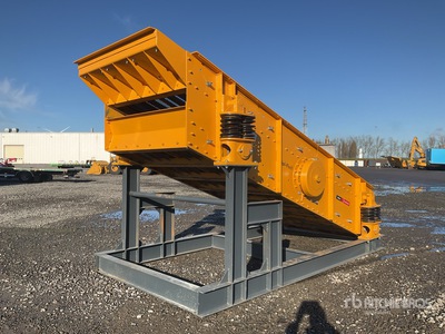 Allis Chambers (Metso) RIPL FLO Skid Mounted Incline RP 5M X 1.8M Stationary 2 Deck Vibrating Screen Plant (Unused)