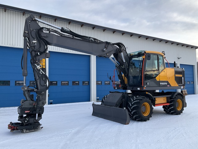 2016 Volvo EW180E Wheel Excavator 2016 Volvo EW180E Wheel Excavator