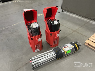 (2) Nomadic Table Top Exhibit Systems & (1) Pop-Up Tent