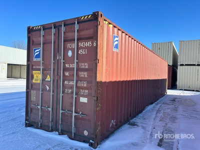 2012 40 ft High Cube Storage Container