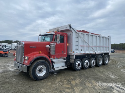 2000 Kenworth W900 Five Axle Dump Truck
