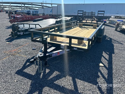 2026 Double A 18 ft T/A Utility Trailer