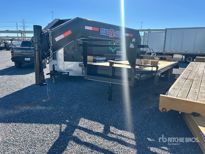 2026 Double A 25 ft T/A Gooseneck Plant Trailer