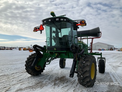 2014 John Deere W150 35 ft Swather Windrower