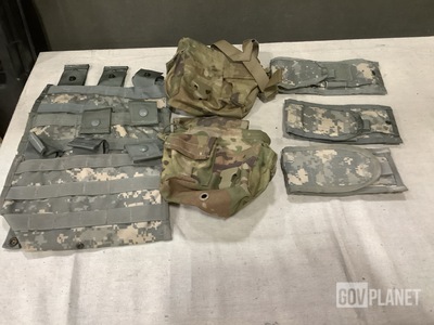 (102) M4 Three Mag Pouches, (163) M4 Two Mag Pouches & Assorted Items