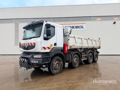 2010 Renault Kerax 430DXi 8x4 Camion Benne Tri/A Dump Truck