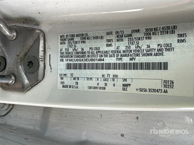 2014 Ford Escape Eco boost 2WD Vehiculo todoterreno