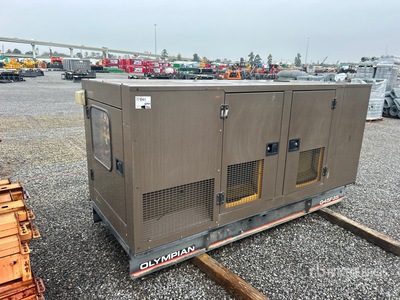 2003 Olympian G45F3S 42.5 kVA Skid-Mounted Standby Generador