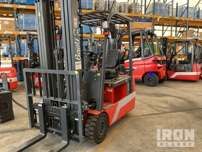 Baoli 3,500 lbs Capacity Electric Counterbalanced Truck 48V 2314 lb Electric Forklift (Unused)