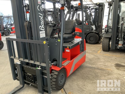 Baoli 3,500 lbs Capacity Electric Counterbalanced Truck 48V 2314 lb Electric Forklift (Unused)