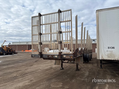 2015 Great Lakes Drop CR15 48 ft Tri/A Log Trailer