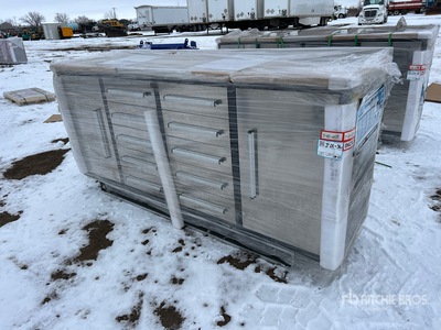 2026 Suihe NWB-10DS-2-7 7 ft 4 in 10-Drawer Établi de travail (Unused)