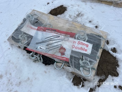 Quantity of (8) 2026 Suihe DLS G80 Double Leg Chain Sling (Unused)