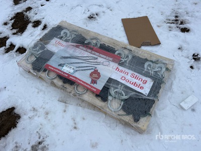 Quantity of (8) 2026 Suihe DLS G80 Double Leg Chain Sling (Unused)