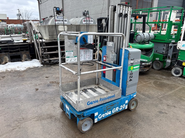 2014 Genie GR-20 Vertical Mast Lift