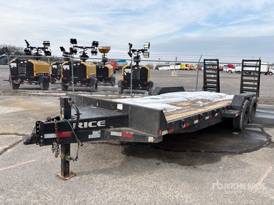 2023 Rice 22 ft T/A Remorque pour équipement