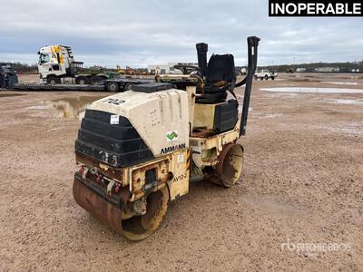 2008 Ammann AV12-2 Compacteur Vibrant Tandem Rodillo Tándem (Inoperable)