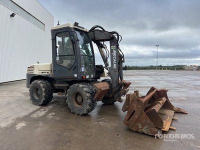 2012 Mecalac 12MTX Pelle Sur Pneus Wheel Excavator